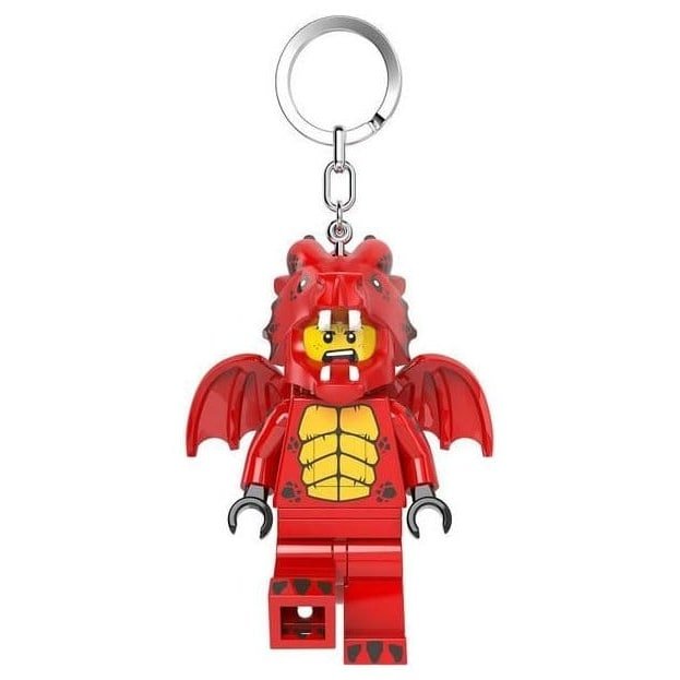 Lego figurines mini Porte-clés Homme en Costume de Dragon