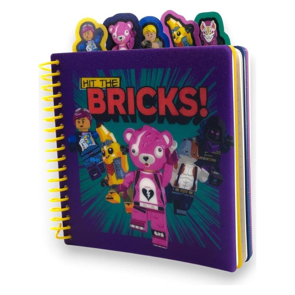Lego Fortnite Carnet avec Onglets