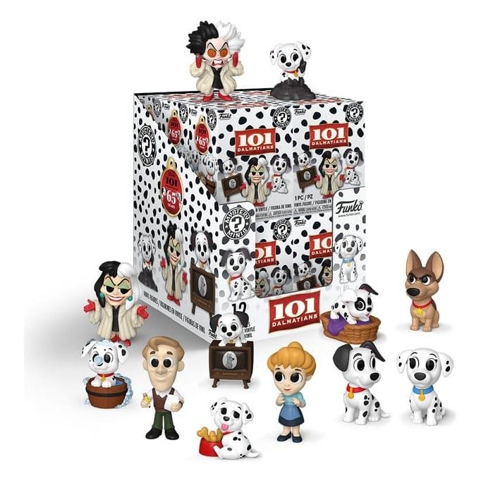 Les 101 Dalmatiens présentoir Mystery Minis figurines PDQ 5 cm (12) - Les 101 Dalmatiens