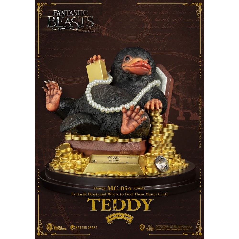 Les Animaux fantastiques statuette Master Craft Teddy 21 cm - Les animaux fantastiques