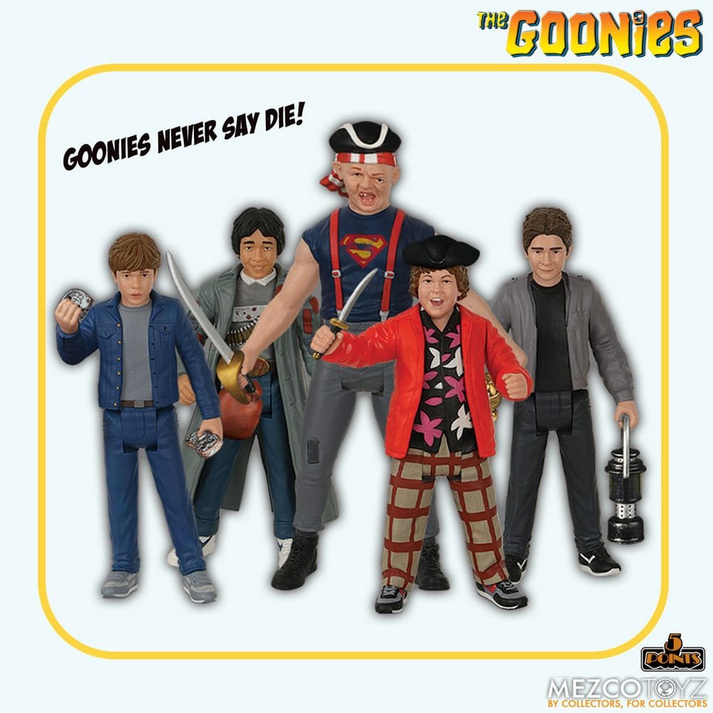 Les Goonies assortiment figurines 5 Points 9 cm (20) - Les Goonies