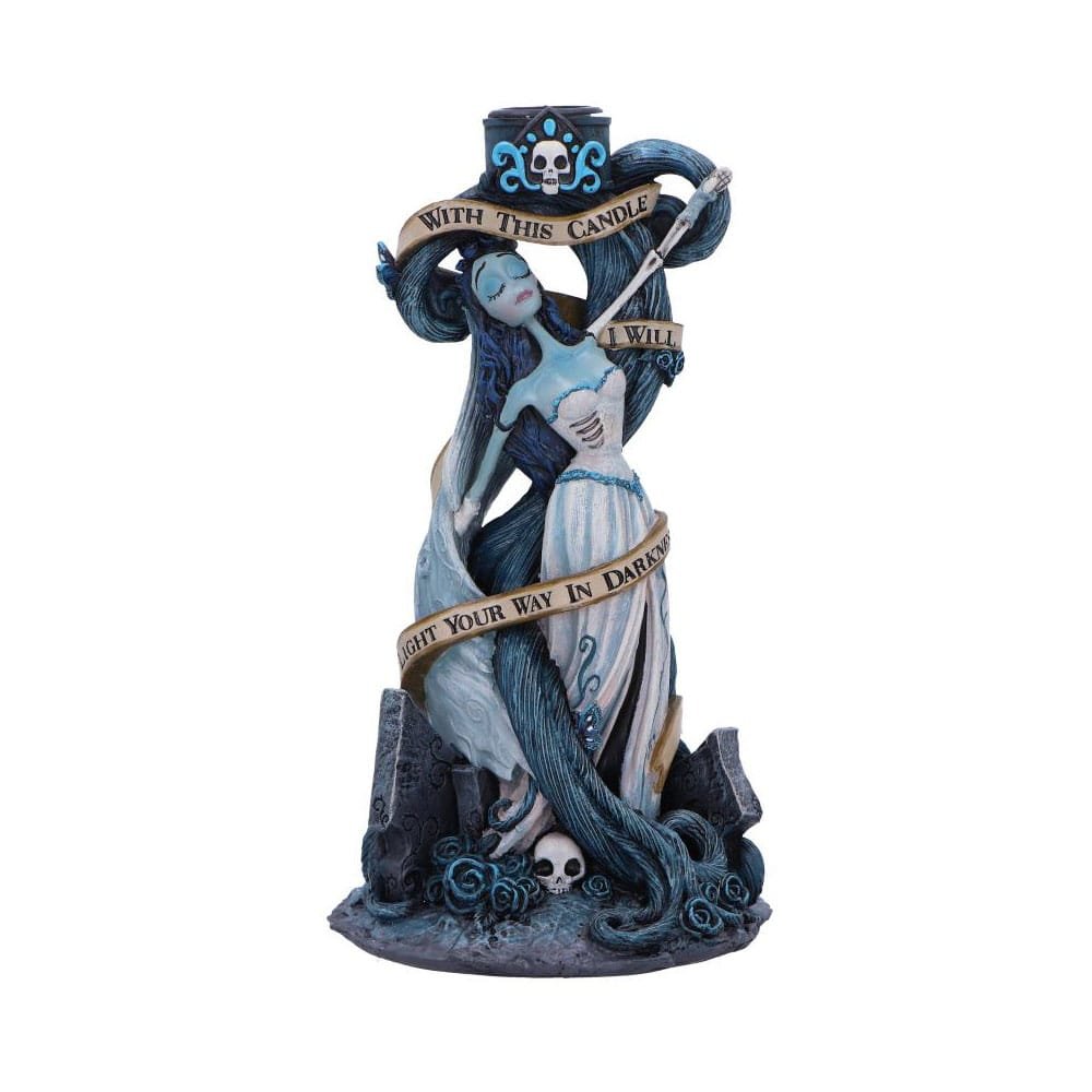 Les Noces funèbres bougeoir With This Candle Vow 19 cm