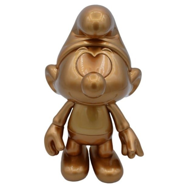 Les Schtroumpfs Figurine en Vinyle Schtroumpf Bronze 19 cm - les-schtroumpfs - Goodies