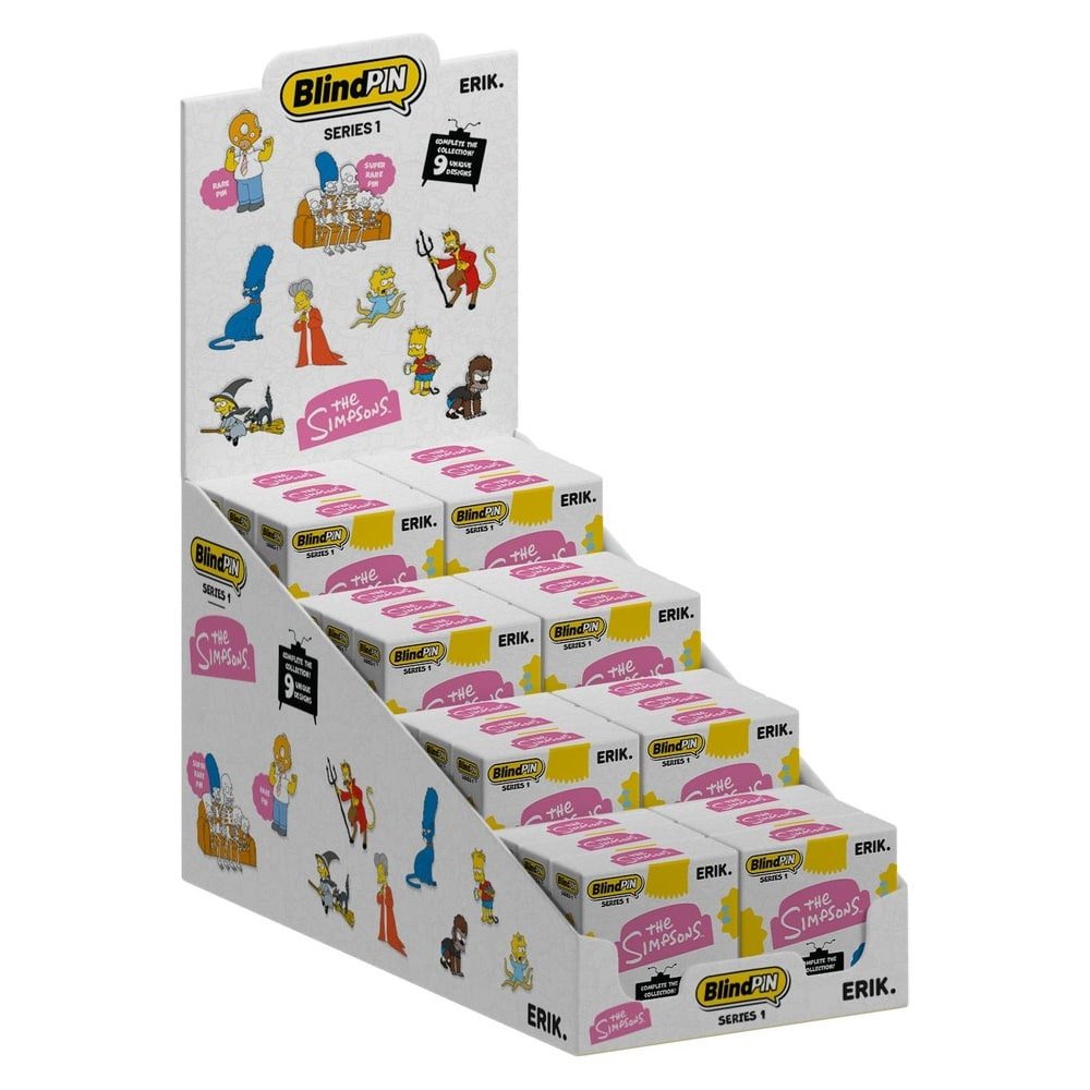 Les Simpson Pin's Série 1 Display (24)