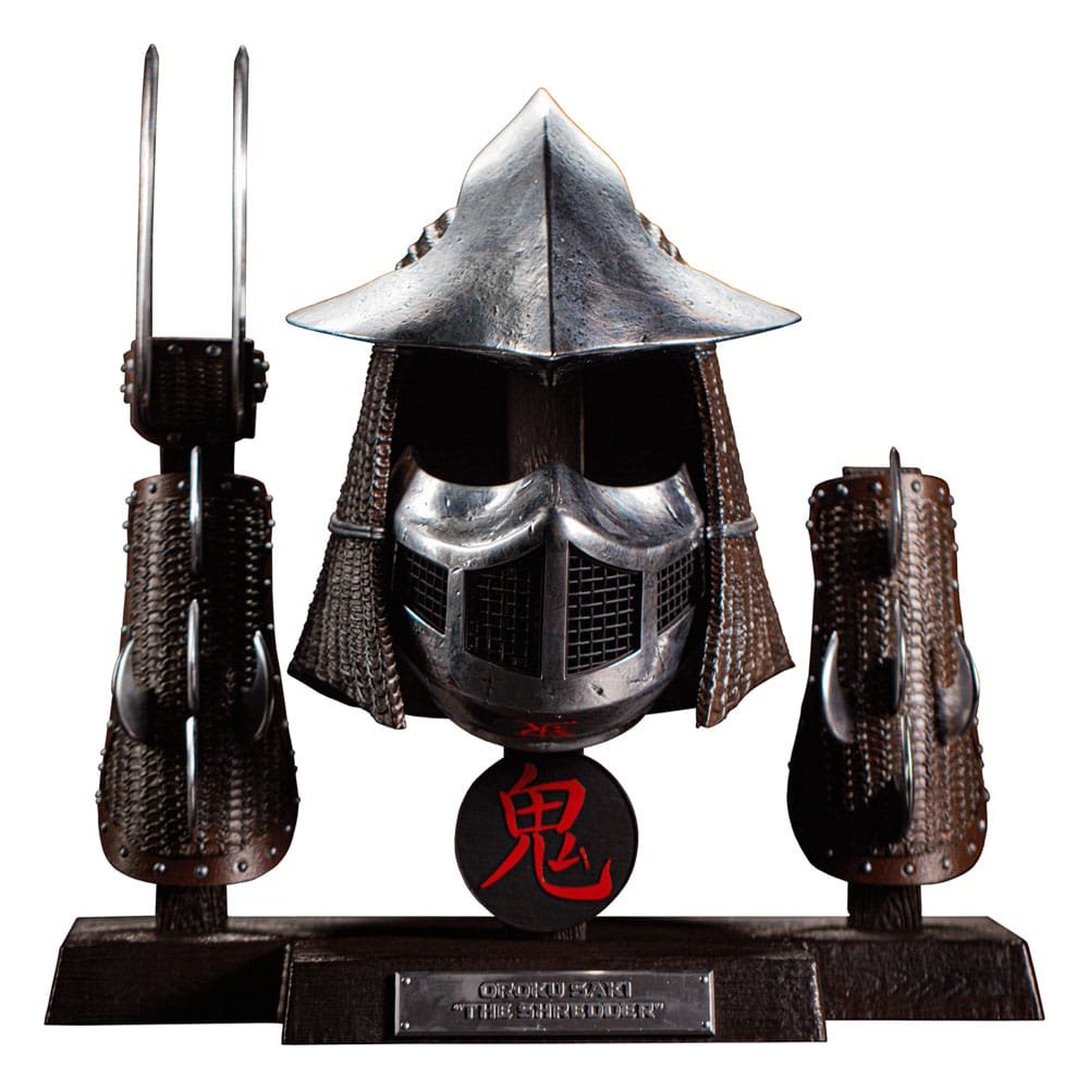 Les Tortues ninja ensemble d'armure Life-Size Shredder (Electroplated Edition) 5 - type-bustes-1-1