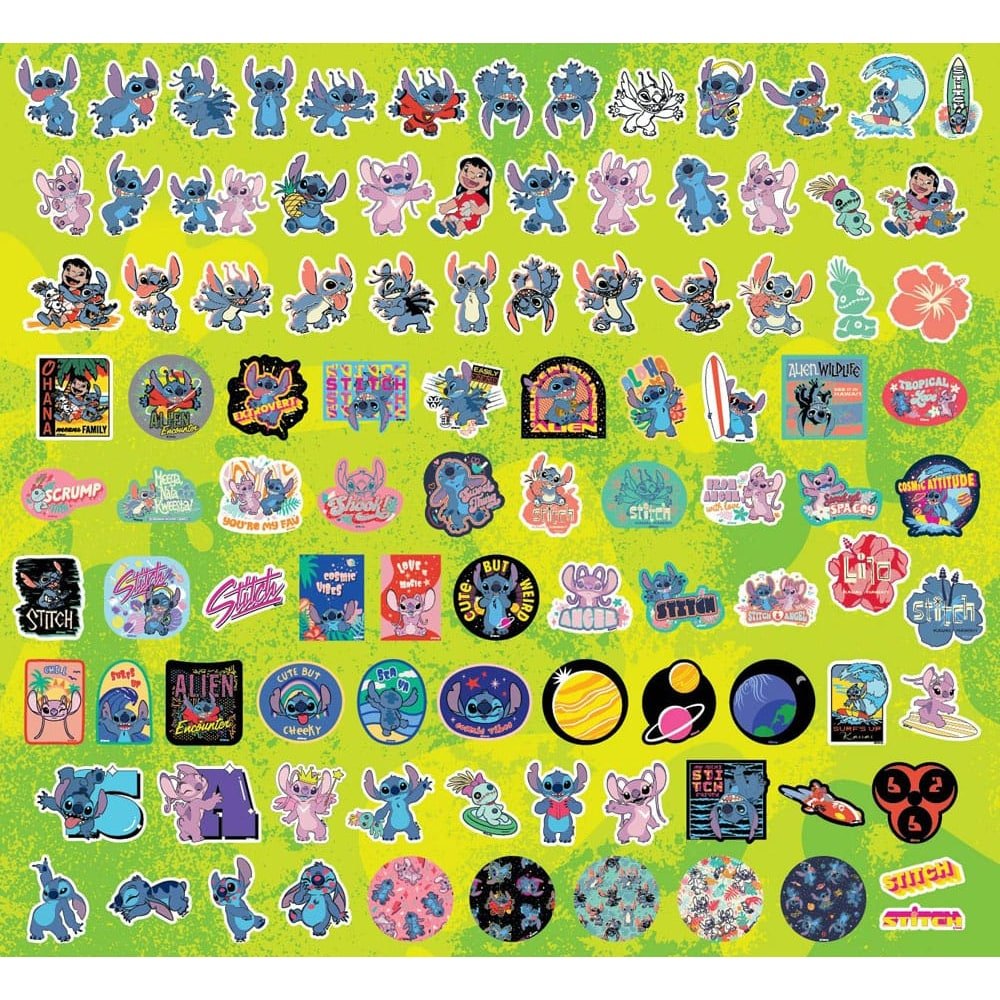 Lilo et Stitch Assortiment Set d'autocollants 100 pièces (20) - type-album-stickers