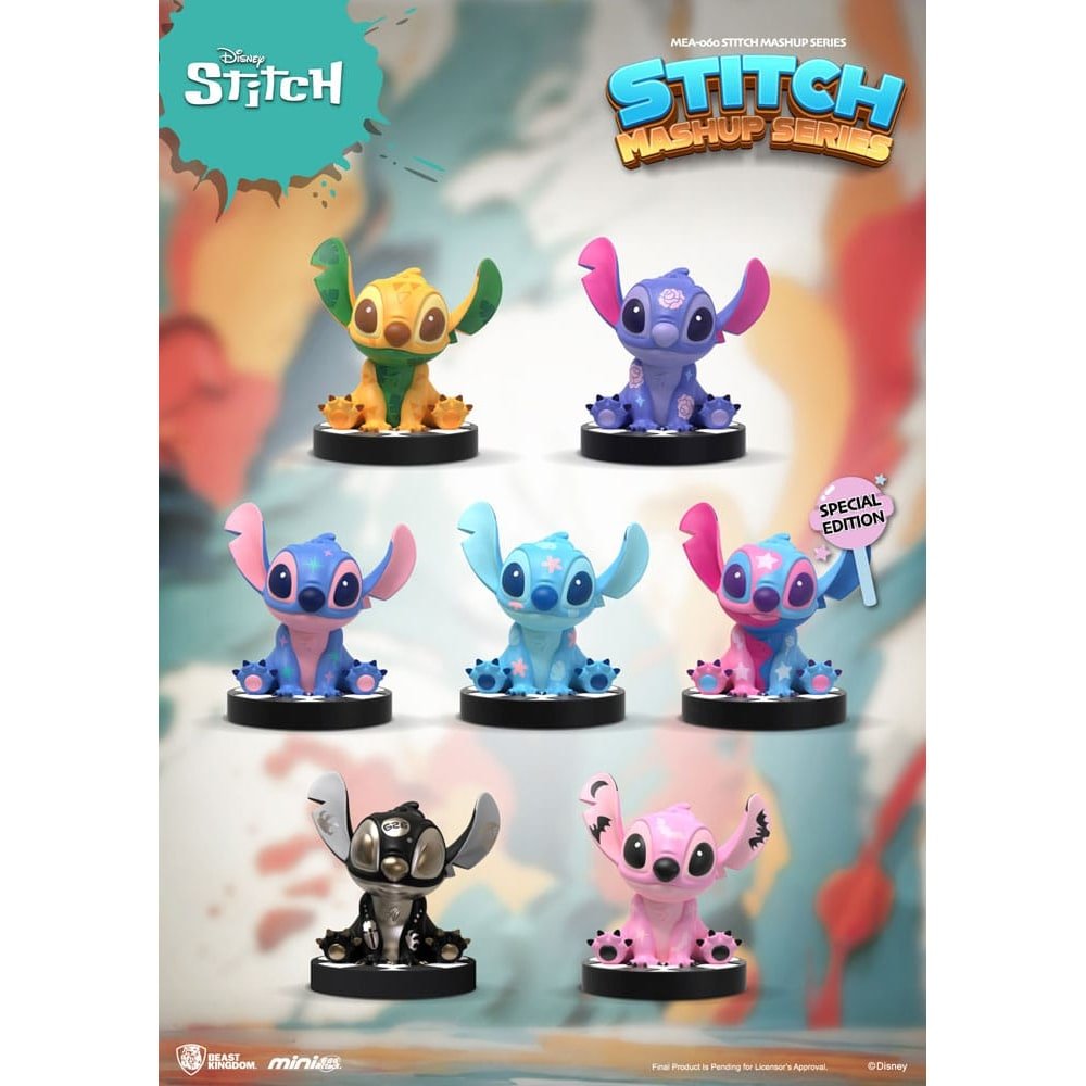 Lilo & Stitch assortiment figurines Mini Egg Attack Blind Box Stitch Mashup Seri - Lilo & Stitch