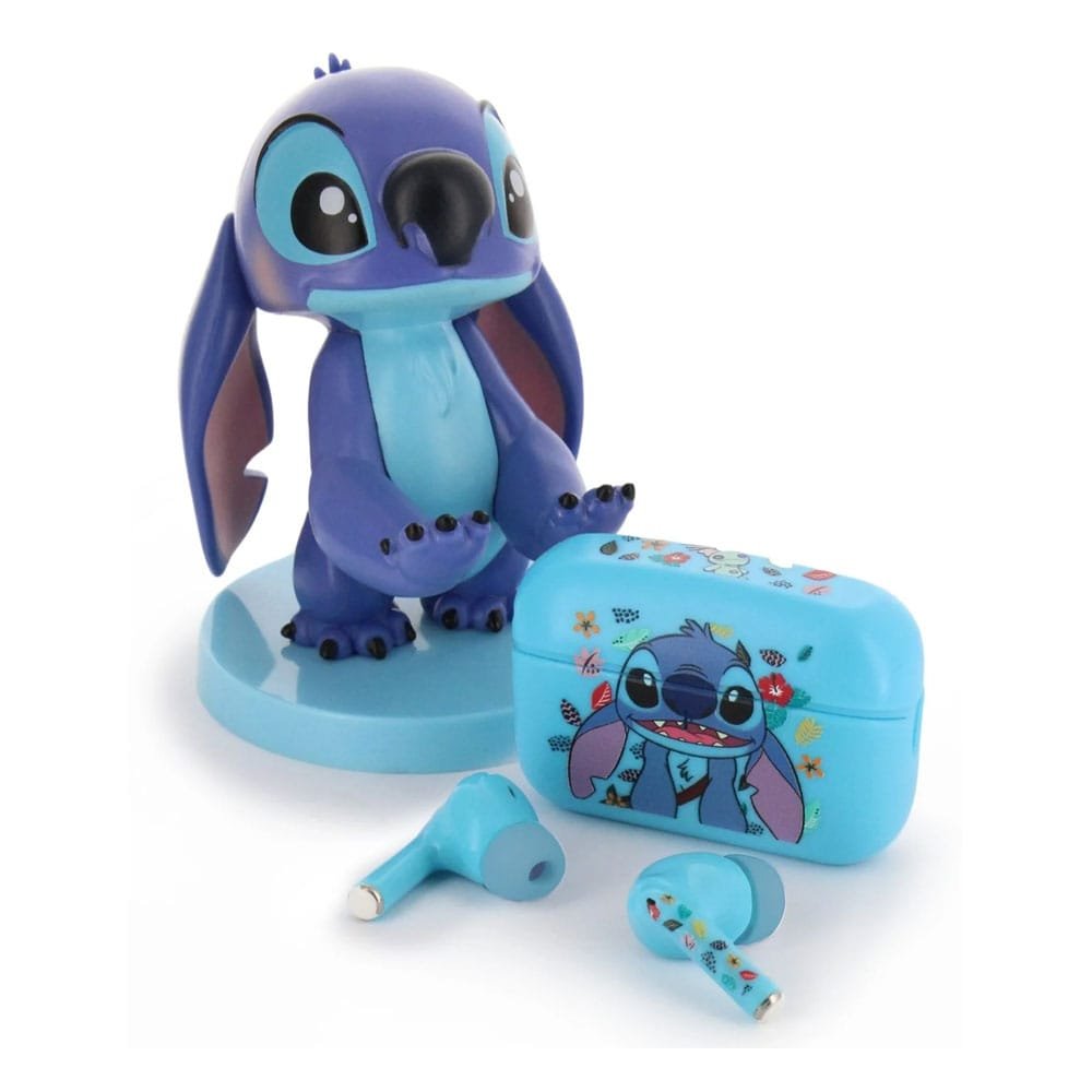 Lilo & Stitch mini support Holdems & écouteurs sans fil Stitch Design 2 TWS Buds - type-adaptateurs