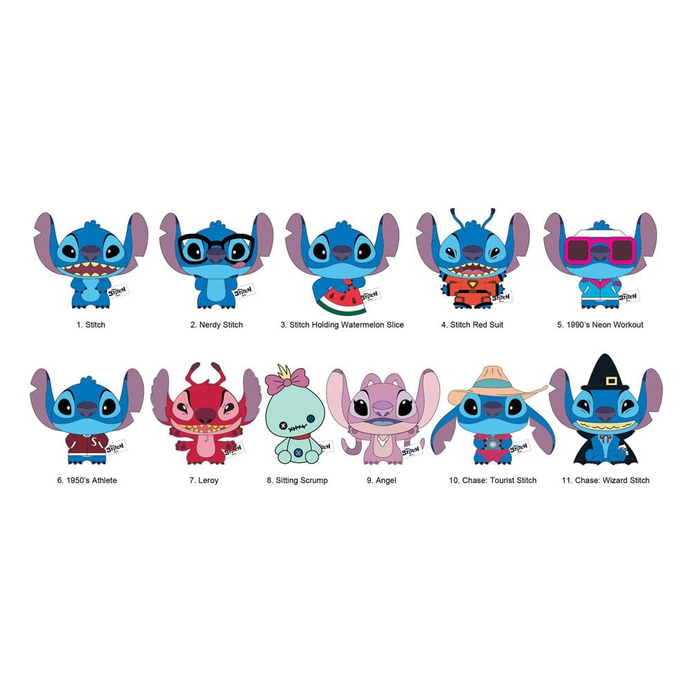 Lilo & Stitch présentoir porte-clés sac à dos Stitch (24)