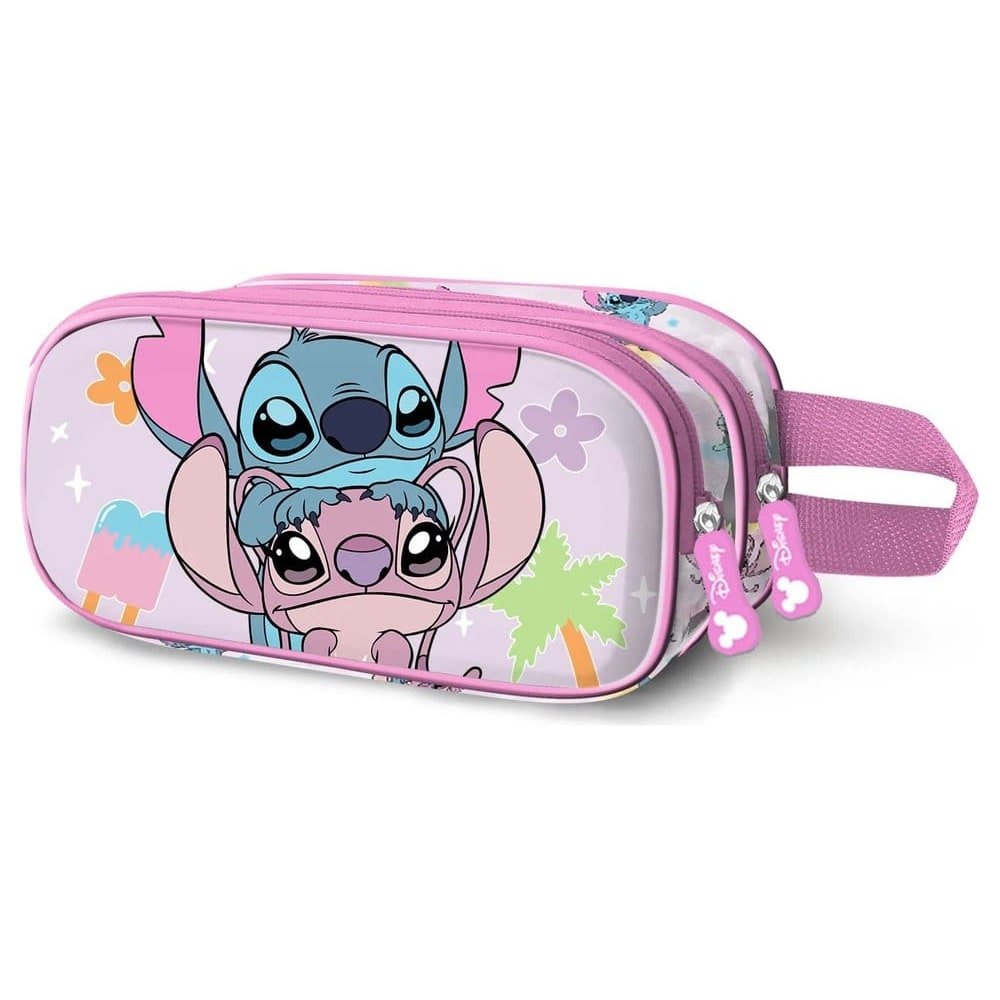 Lilo & Stitch Trousse Double 3D Couple