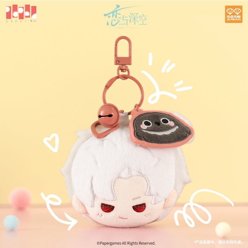 Love and Deepspace Porte-clés Peluche Sylus Playful Time Series 6 cm - Love and Deepspace