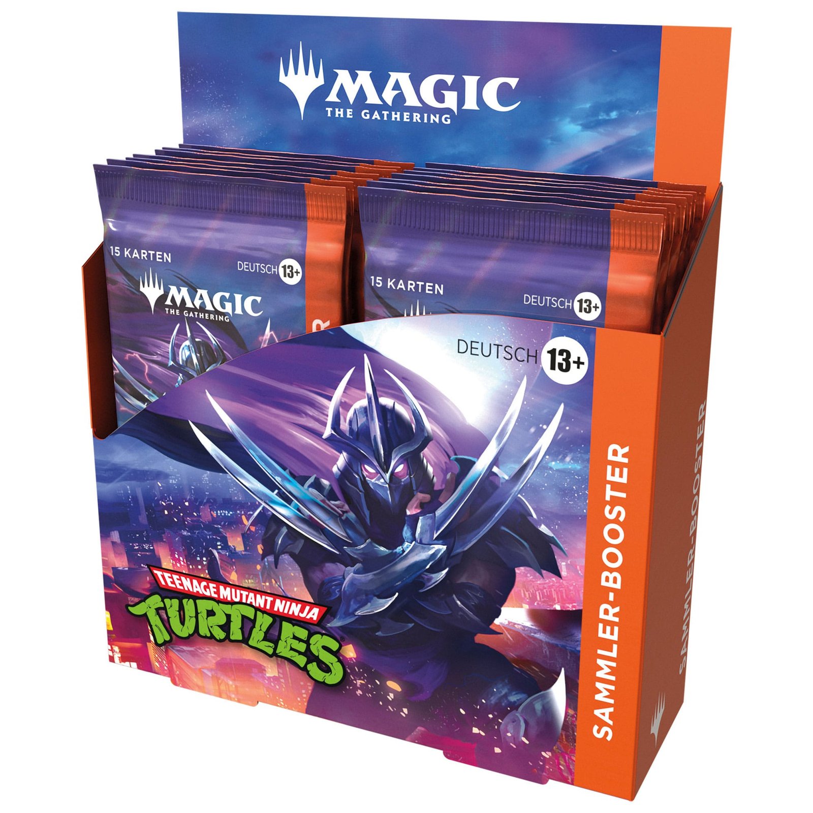 Magic the Gathering Teenage Mutant Ninja Turtles présentoir boosters collectors - type-cartes-a-collectionner