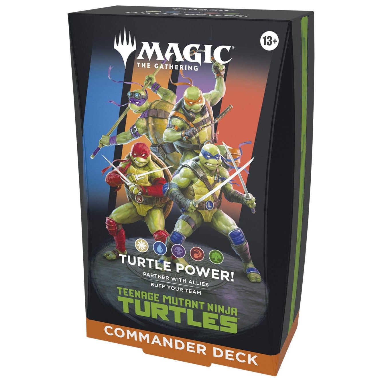Magic the Gathering Teenage Mutant Ninja Turtles présentoir decks Commander (4) - Cartes à collectionner