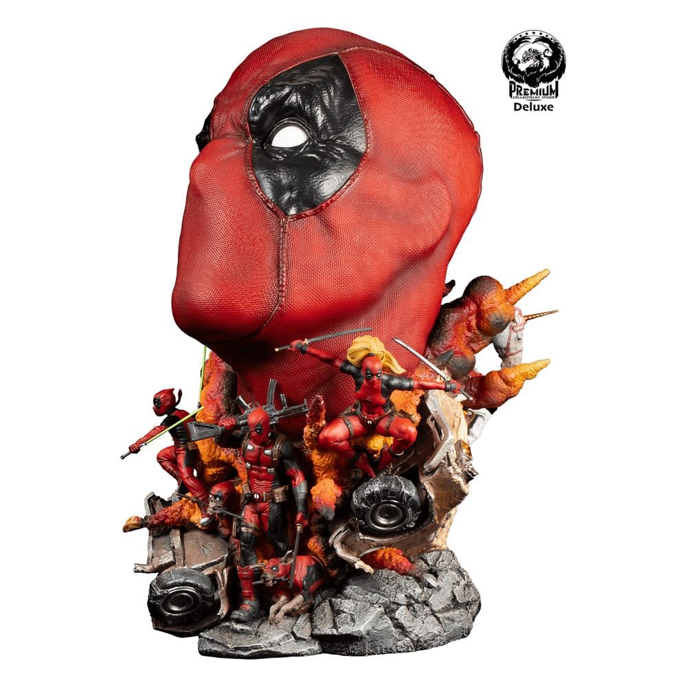 Marvel buste Fine Art Deadpool Deluxe Edition 42 cm - type-bustes-1-1