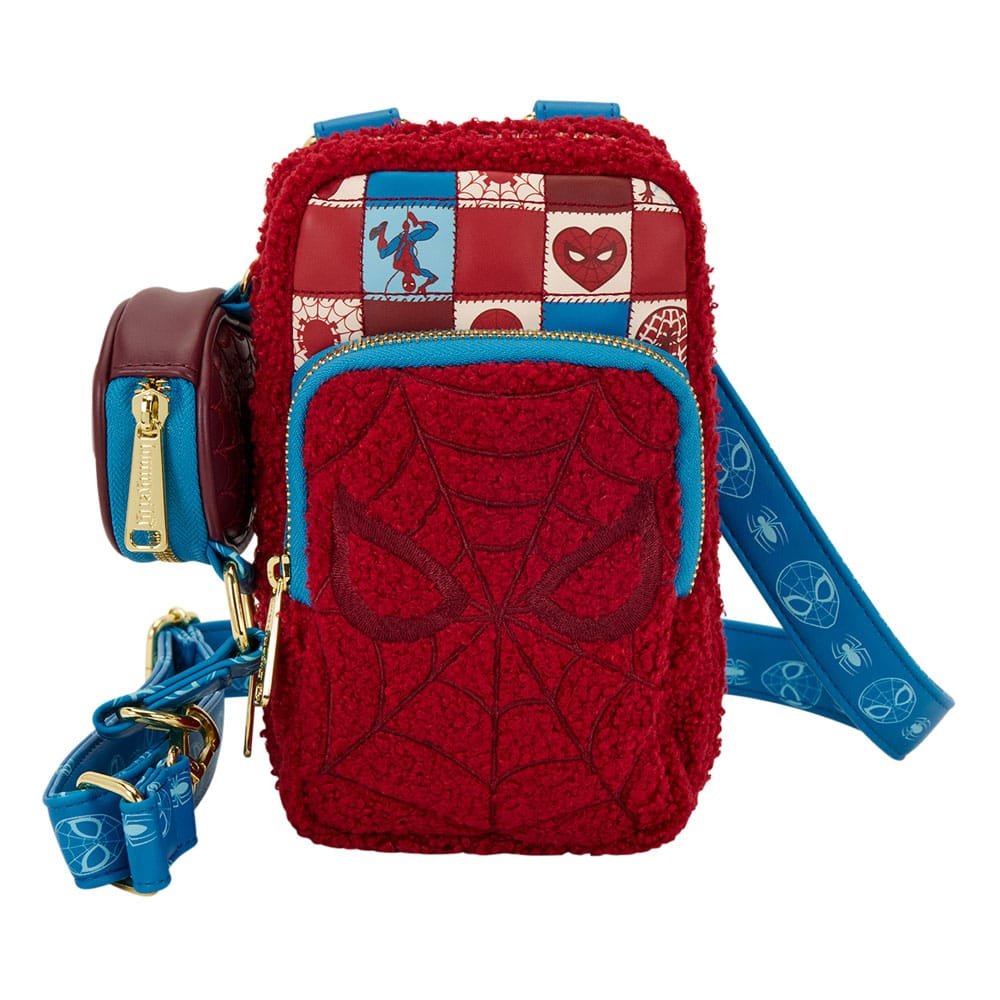 Marvel by Loungefly sac à bandoulière avec porte-monnaie Spider-Man Cell Phone - type-sacs