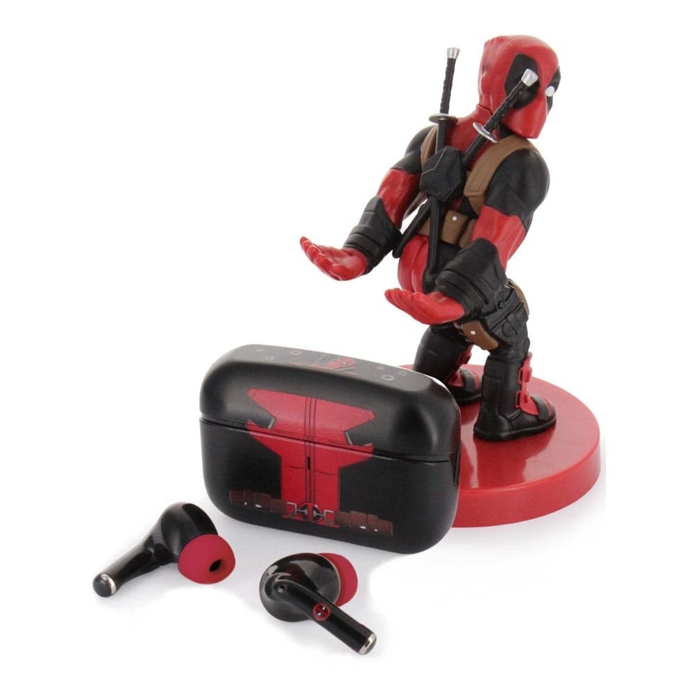 Marvel mini support Holdems avec écouteurs sans fil Deadpool TWS Buds Pro 10 cm - type-adaptateurs