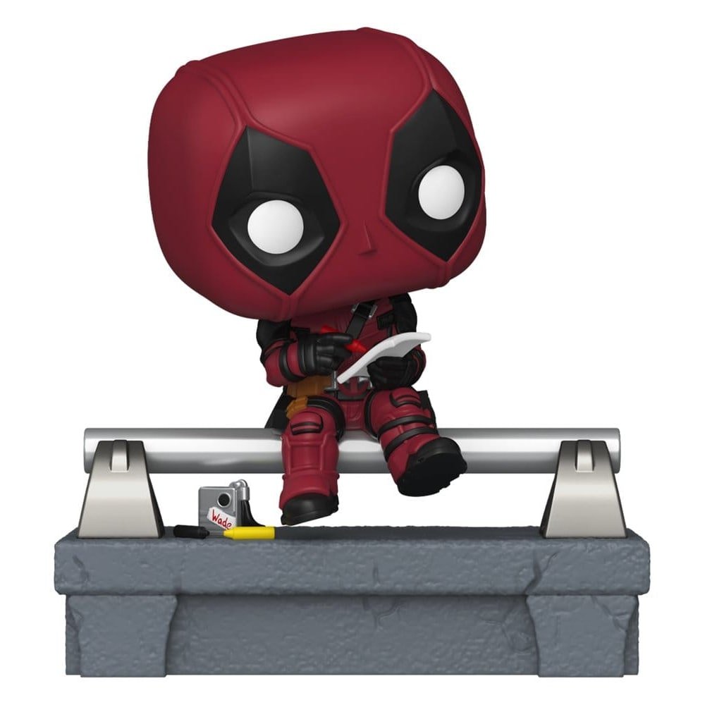 Marvel POP! Deluxe Vinyl figurine Deadpool on Bridge 9 cm - marvel - Goodies