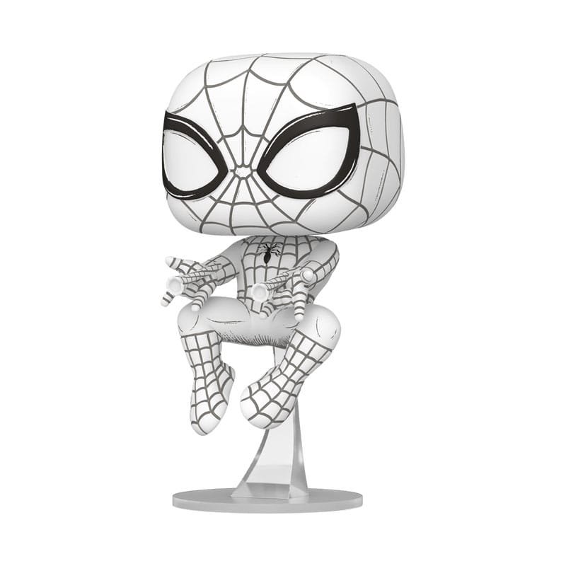 Marvel POP! Vinyl figurine Sketched - Spider-Man 9 cm