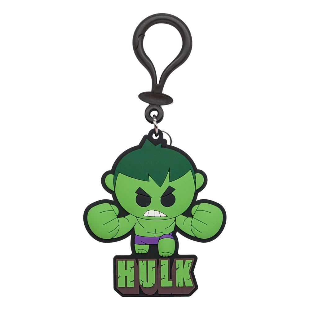 Marvel porte-clés sac PVC à dos toucher doux Hulk