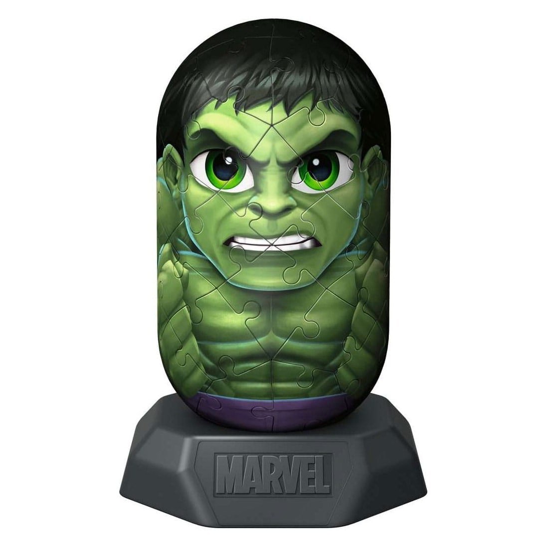 Marvel puzzle 3D Hylkies Hulk (55 pièces) - type-puzzles