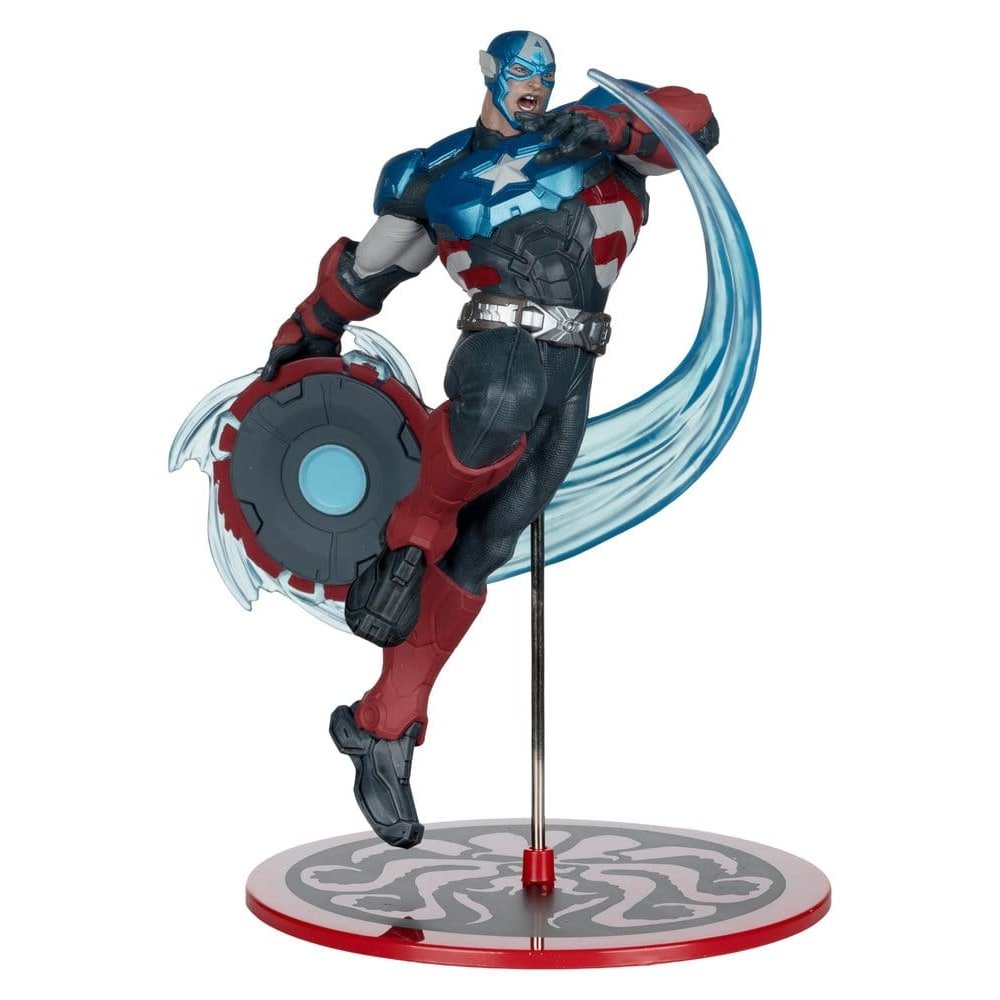 Marvel Rivals Collection figurine 1/10 Captain America 20 cm - marvel - Goodies