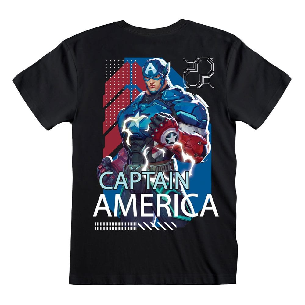 Marvel Rivals T-Shirt Captain America - type-t-shirts