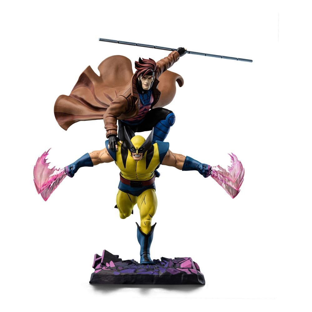 Marvel statuette 1/10 Deluxe Art Scale X-Men´97 Gambit & Wolverine 29 cm - marvel - Goodies