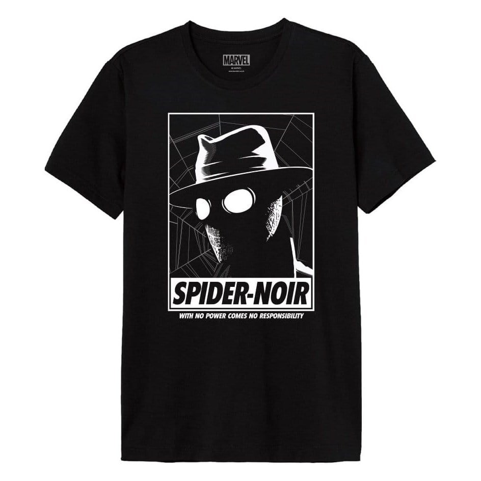 Marvel T-Shirt Spider-Noir Red Banner Cover (S)