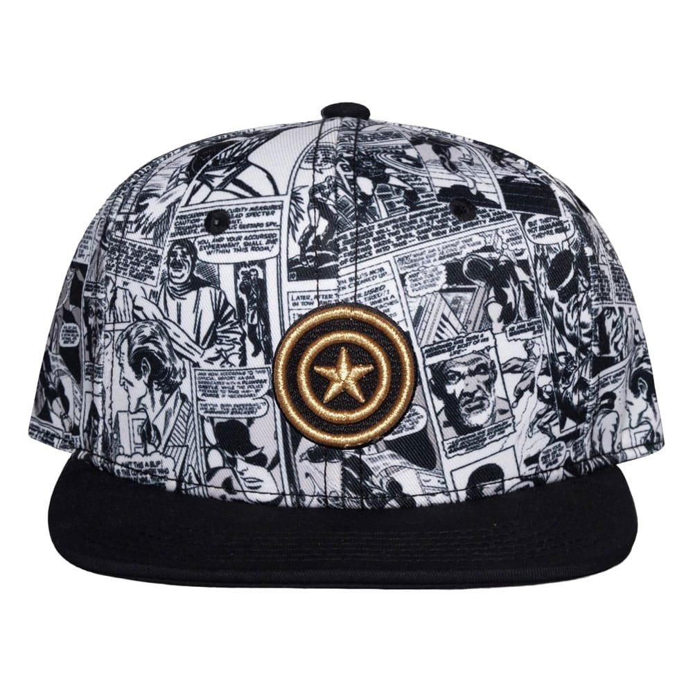 Marvel The Avengers casquette baseball Captain America - type-casquettes-bonnets