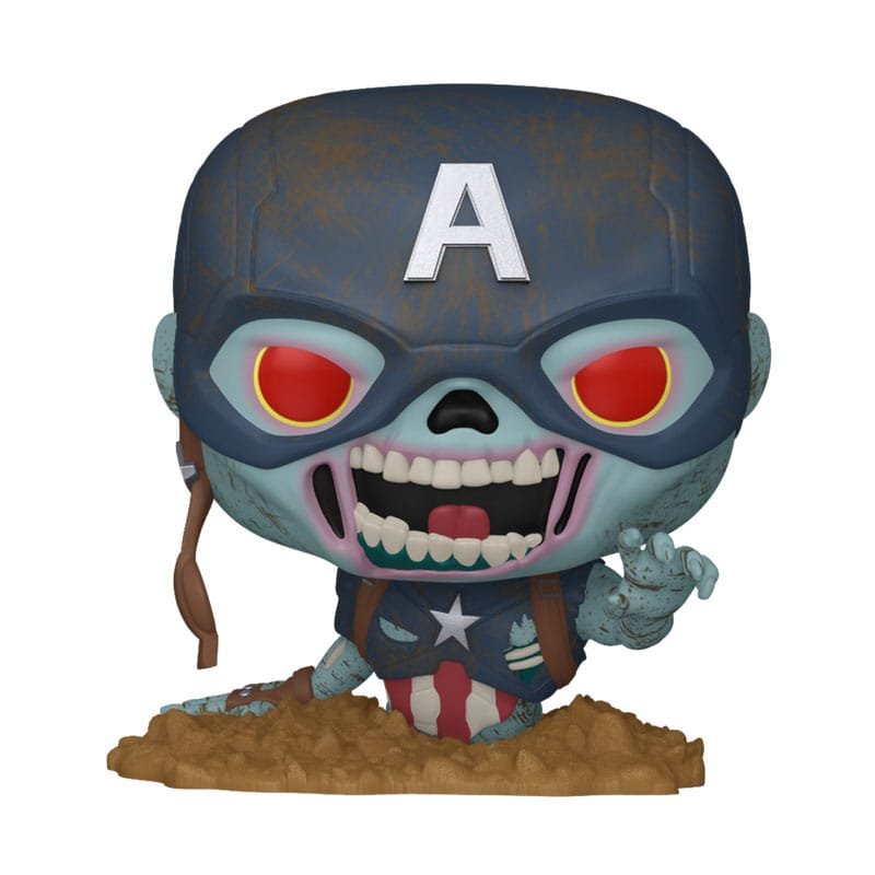 Marvel Zombies POP! Marvel Vinyl figurine Captain America 9 cm