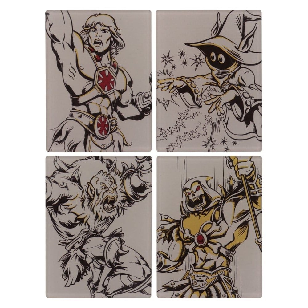 Masters of the Universe pack 4 aimants