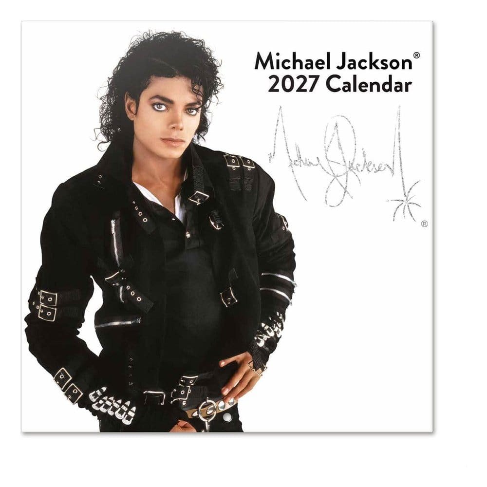 Michael Jackson calendrier 2027 30x30 cm - type-calendriers