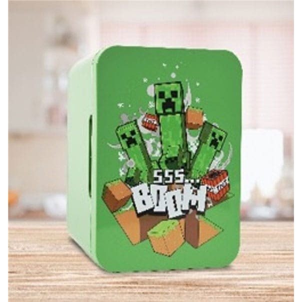 Minecraft Mini réfrigérateur Thermoelectric Cooler 4l - cat-mugs-cuisine