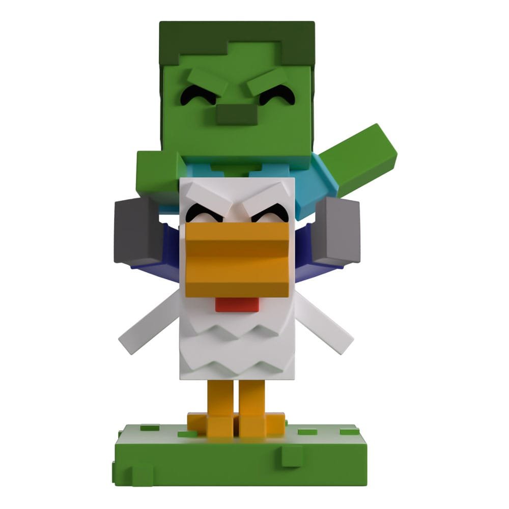 Minecraft Vinyl figurine Chicken Jockey 12 cm - minecraft - Goodies