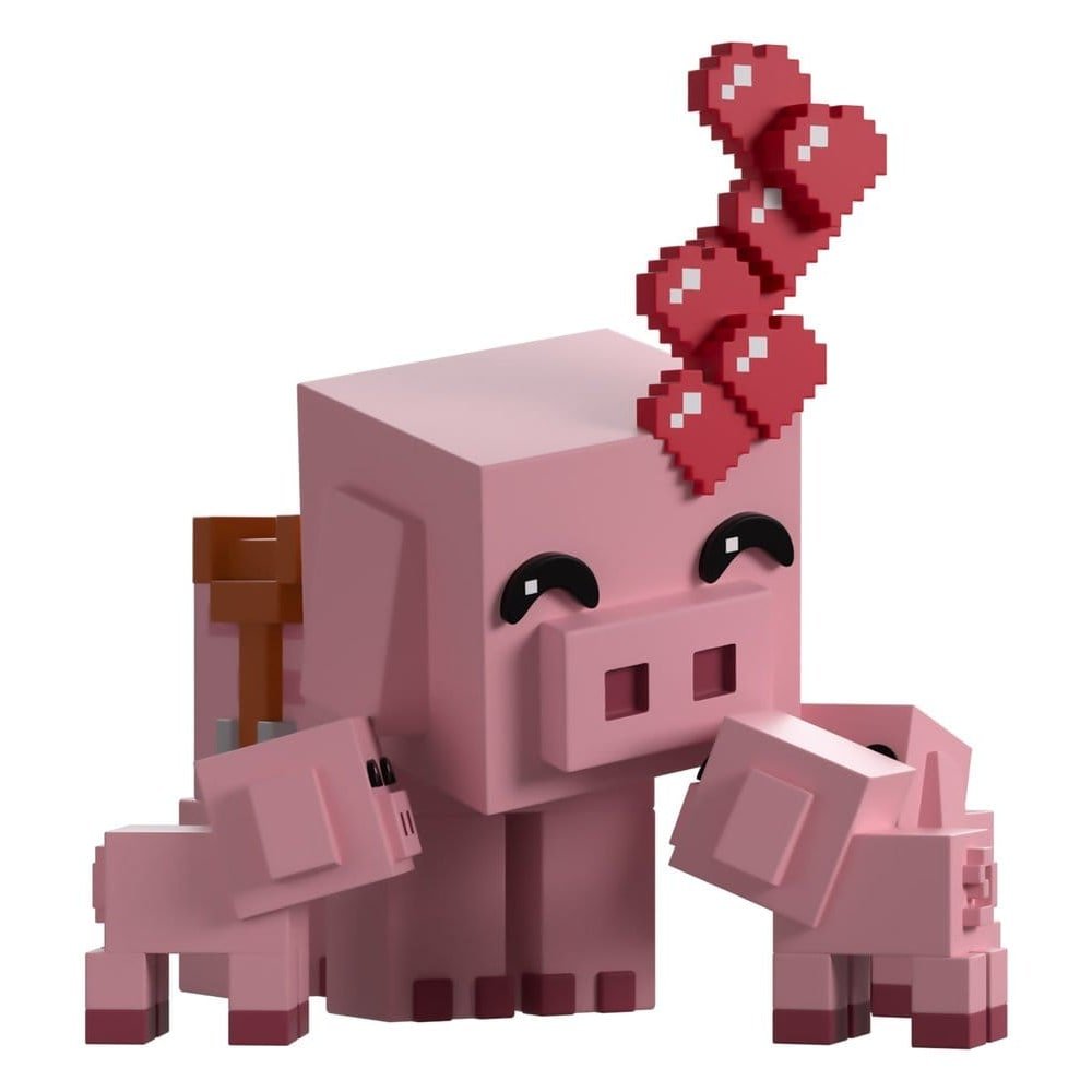 Minecraft Vinyl figurine Pig Family 8 cm - beyblade - Goodies