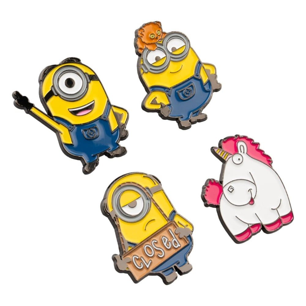 Minions pins Set de 4