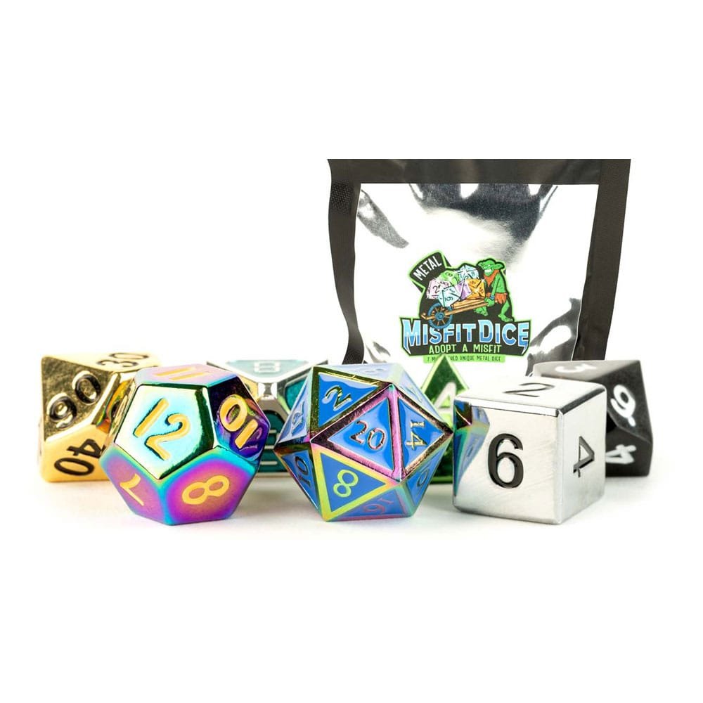 Misfit pack dés Blind Bag Display Metal assortiment (12) - type-des