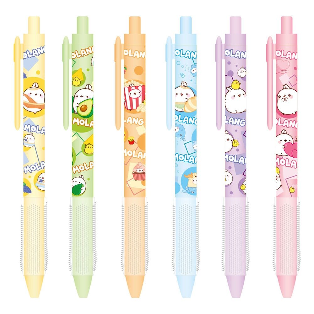 Molang présentoir stylos à bille à encre gel Premium (24) - cat-papeterie-librairie