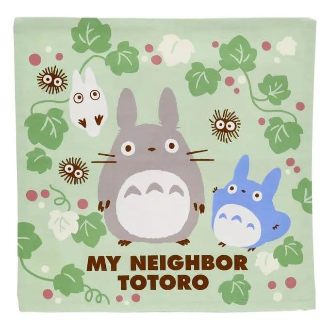 Mon voisin Totoro Natsu housse de coussin Totoro Green Leaf - type-coussins