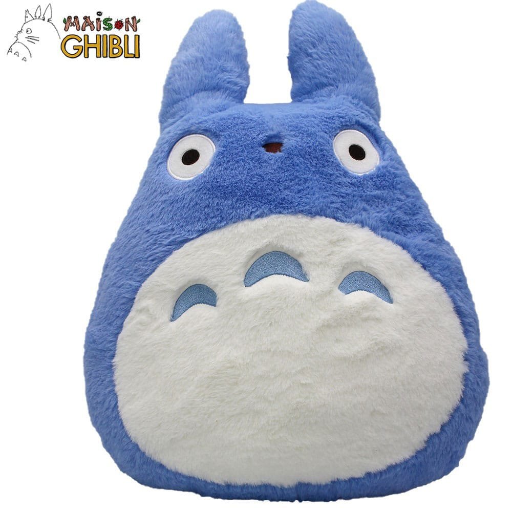 Mon voisin Totoro oreiller Nakayoshi Grey Totoro - type-coussins