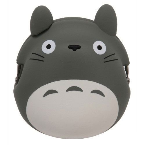 Mon voisin Totoro porte-monnaie mini Totoro gris 9 cm