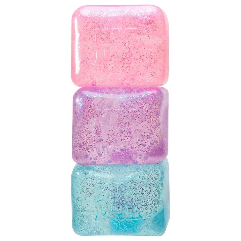 NeeDoh assortiment balle anti-stress Nice Cube Glitter & Glow 5 cm (12) - NeeDoh