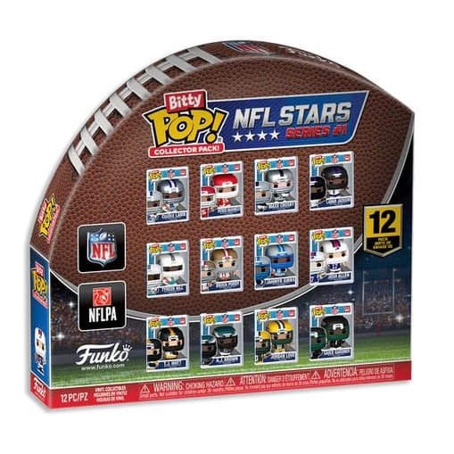 NFL presentoir figurines Bitty POP! Vinyl Multipack 2,5 cm (12) - theme-nfl
