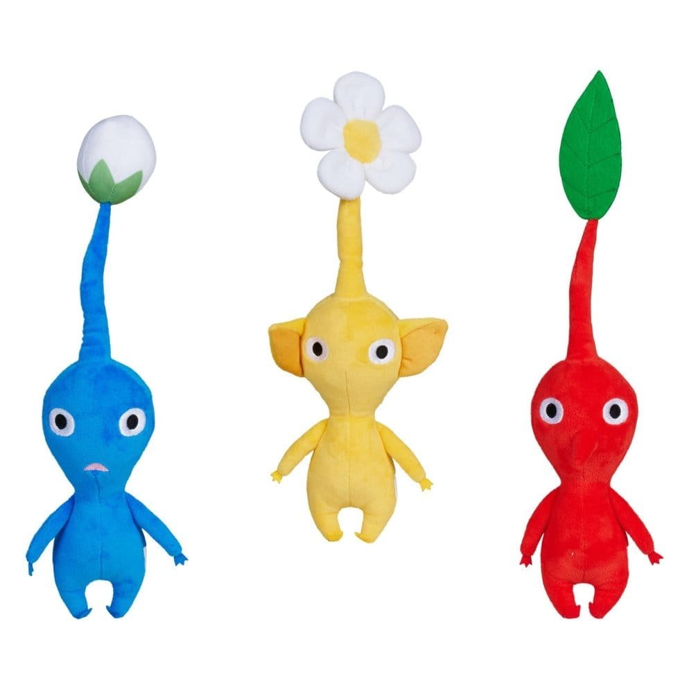 Nintendo Pikmin peluches assortiment (3) 20 cm