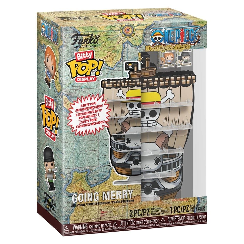 One Piece Bitty POP! Display Vinyl figurines Going Merry