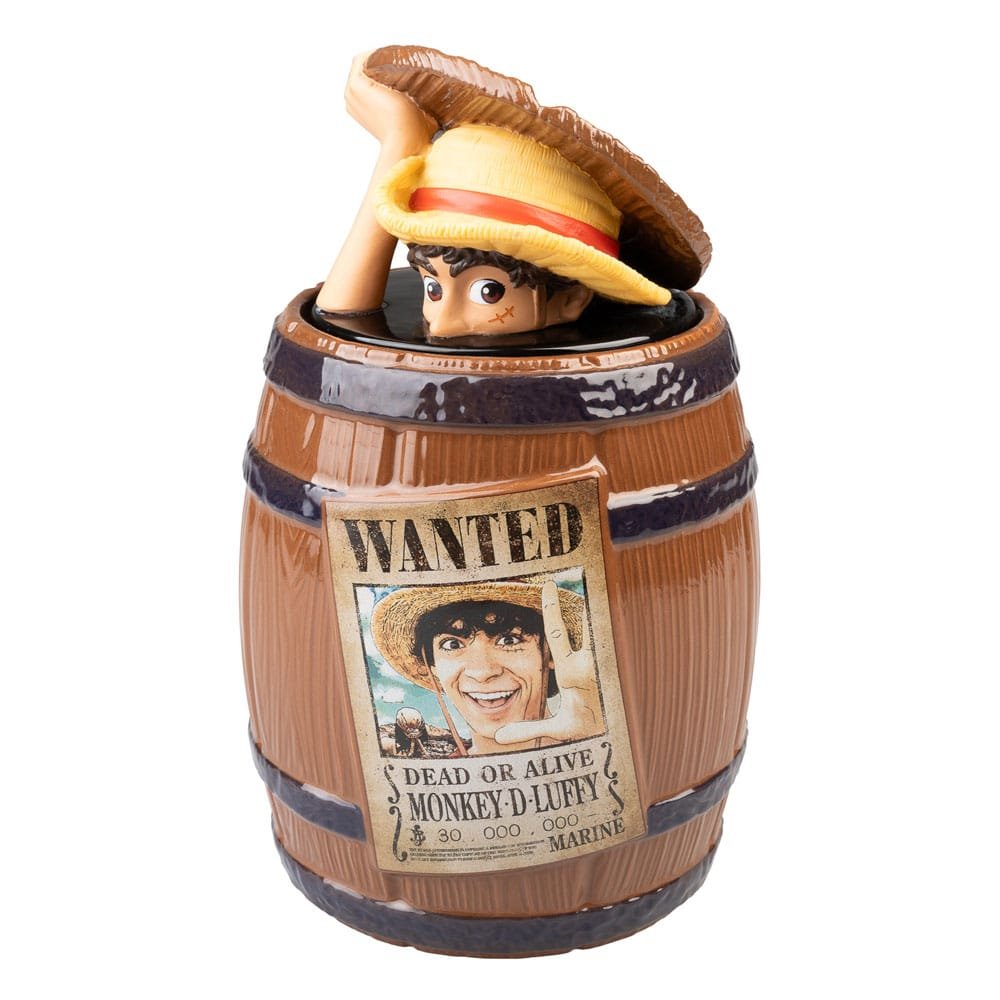 One Piece Boîte à biscuits Wanted Monkey D. Luffy