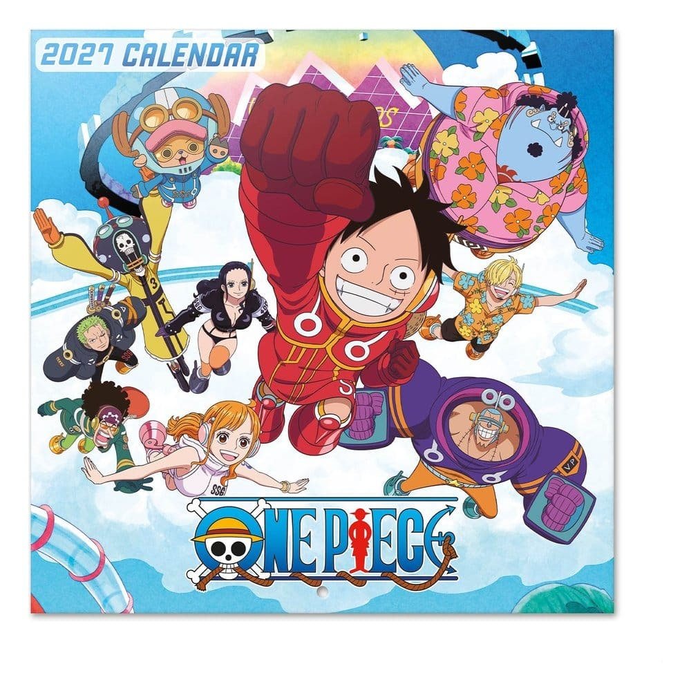 One Piece calendrier mural 2027 30 x 30 cm
