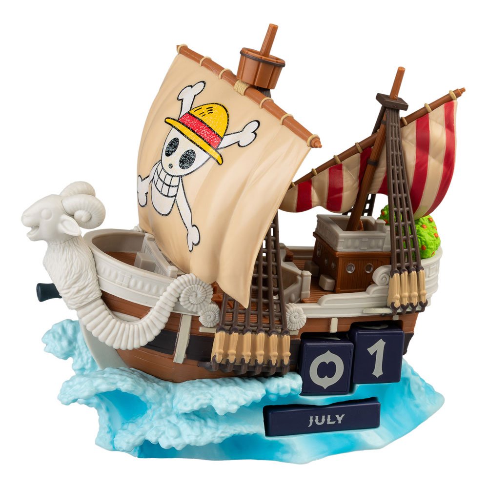 One Piece Calendrier perpétuel 3D Going Merry