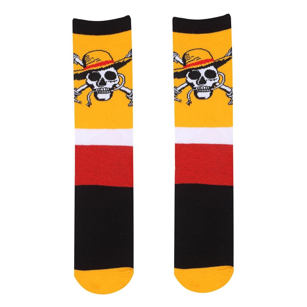One Piece chaussettes Cross Bones S-M