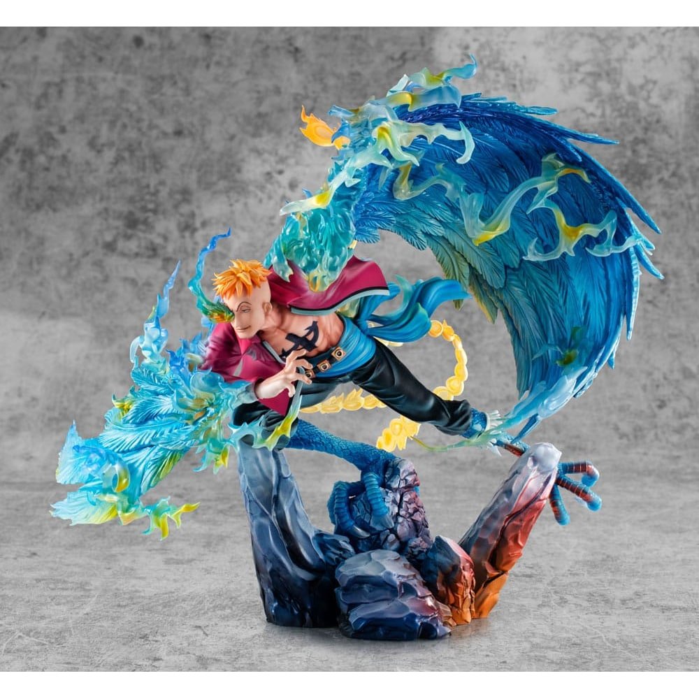 One Piece statuette PVC P.O.P. MAS Maximum Marco the Phoenix Leader of 1st group - one-piece - Goodies